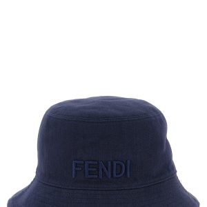 Reversible denim bucket hat