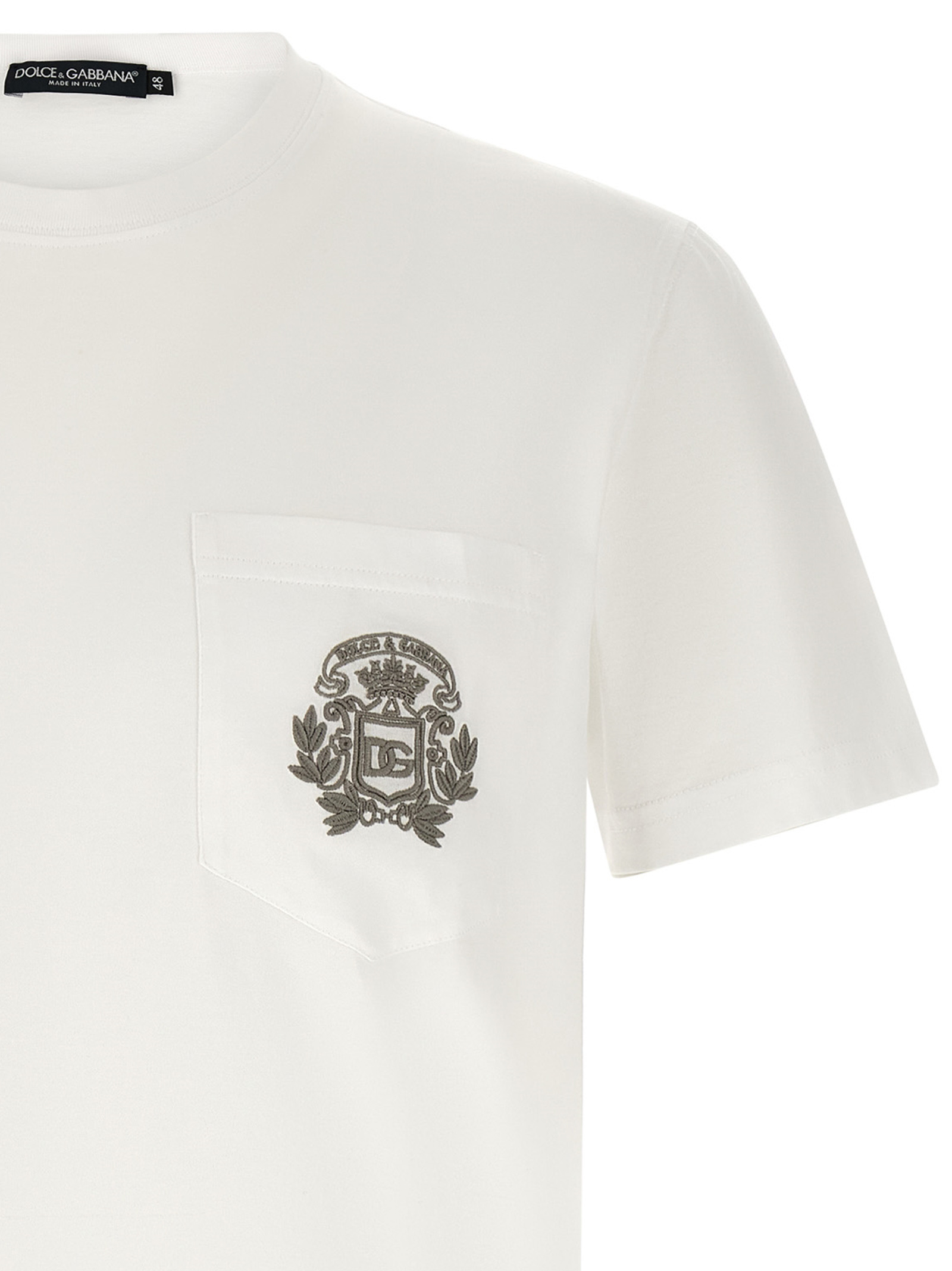 'DG' embroidered T-shirt - immagine 3