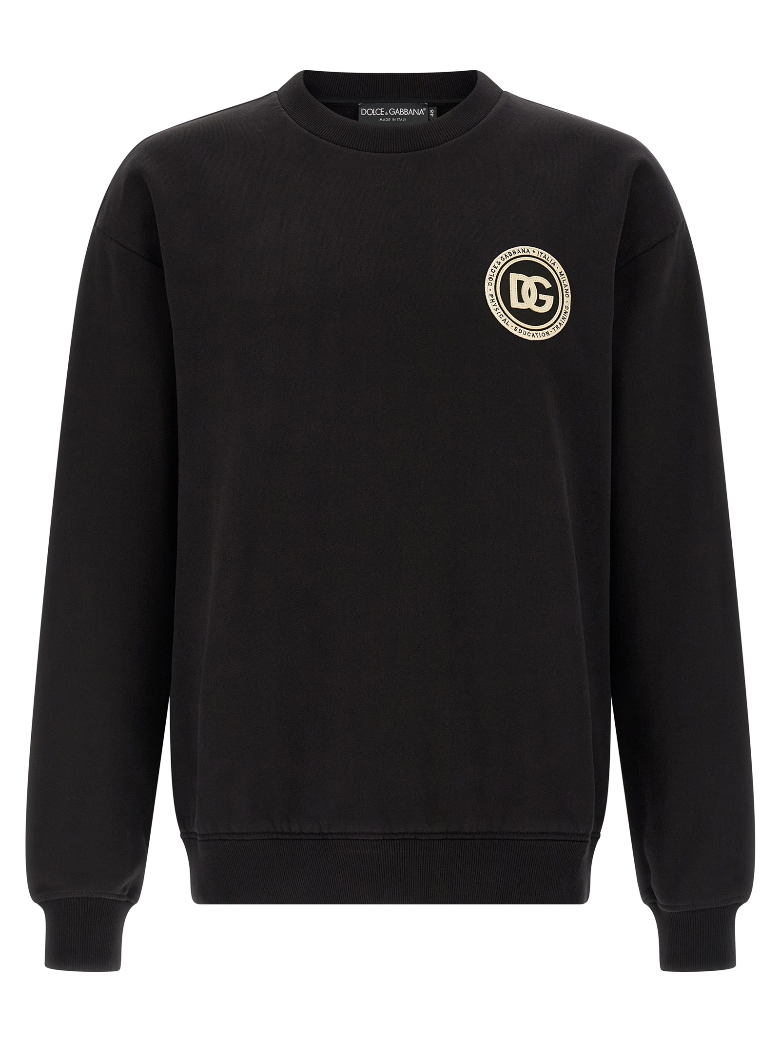 'DG' patch sweatshirt