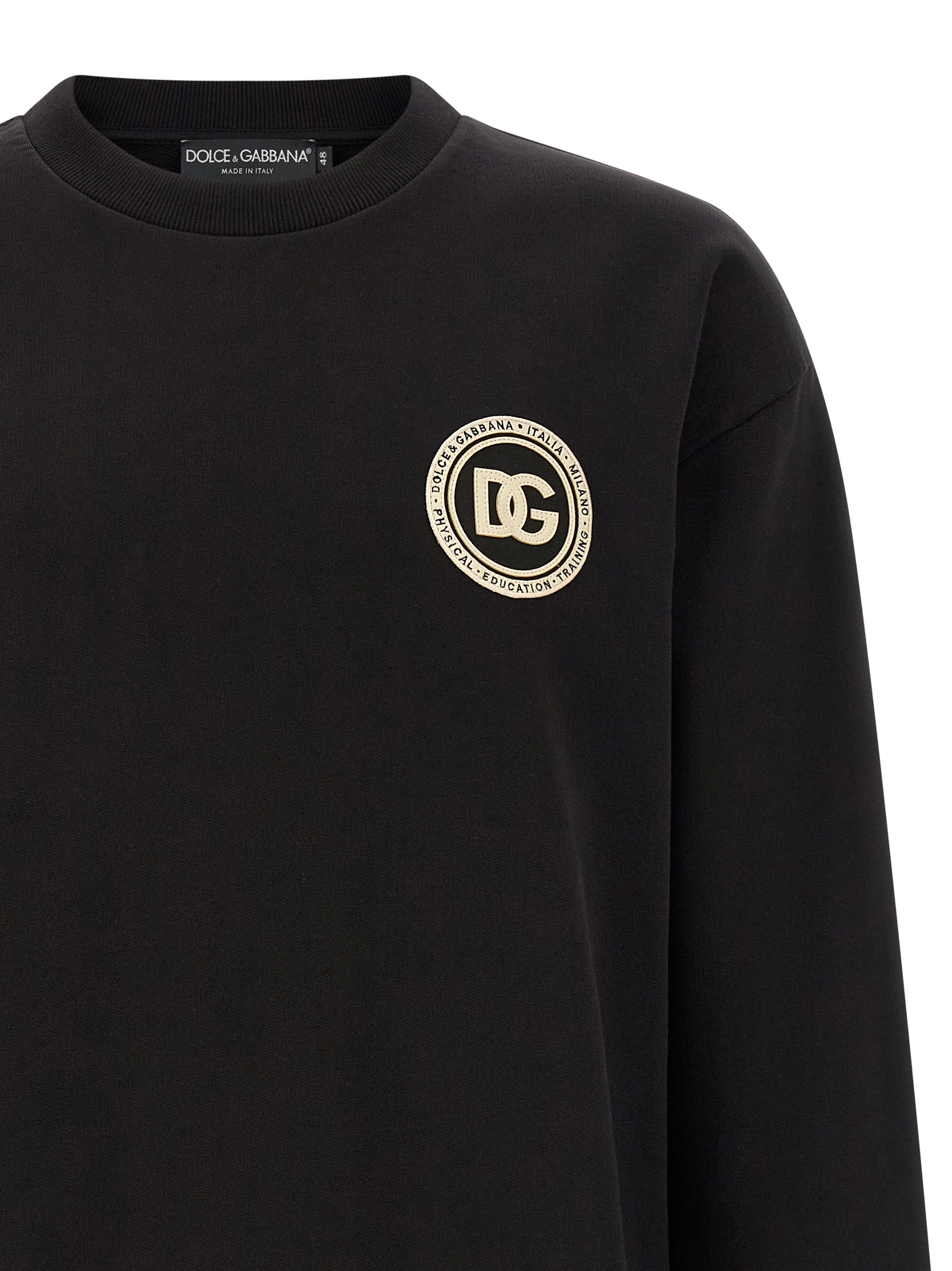 'DG' patch sweatshirt - immagine 3