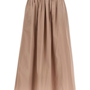 New Techno taffeta skirt