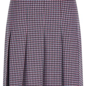Houndstooth skirt