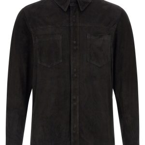 Suede shirt Gloves