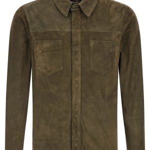 Suede shirt Gloves