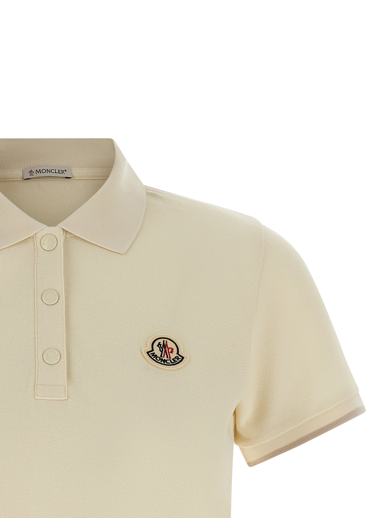 Logo patch polo shirt - immagine 3
