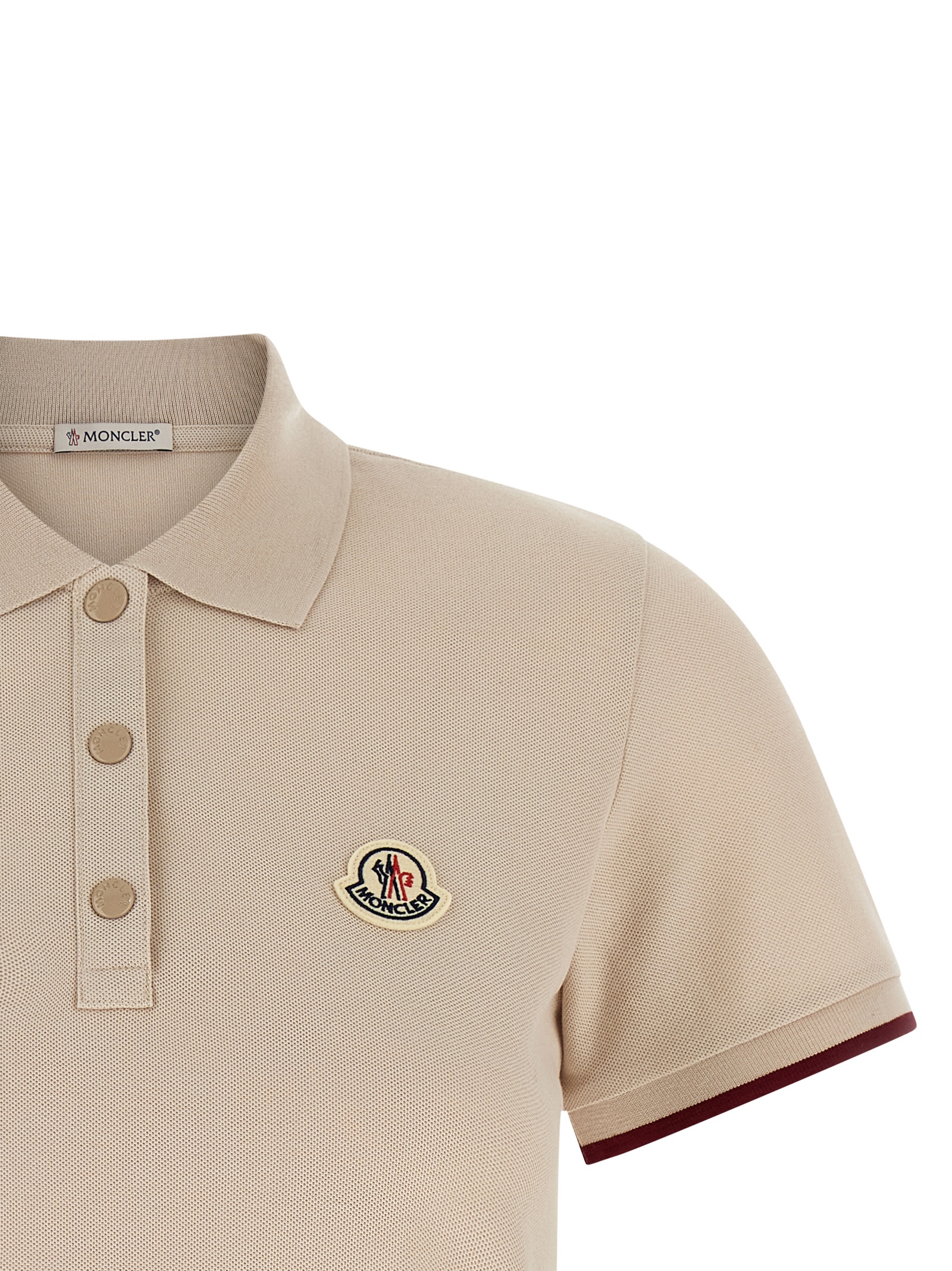 Logo patch polo shirt - immagine 3