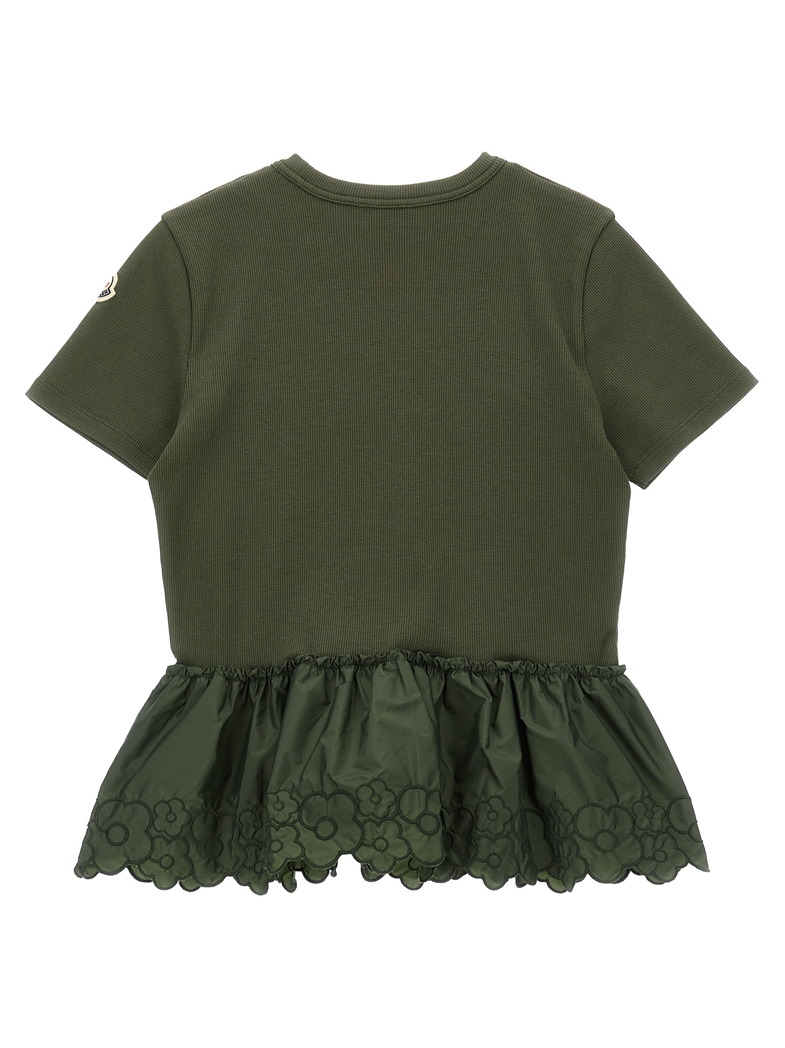 Floral embroidery t-shirt - immagine 2