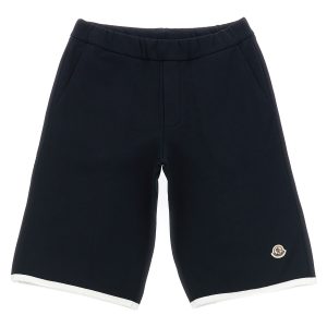 Logo patch Bermuda shorts