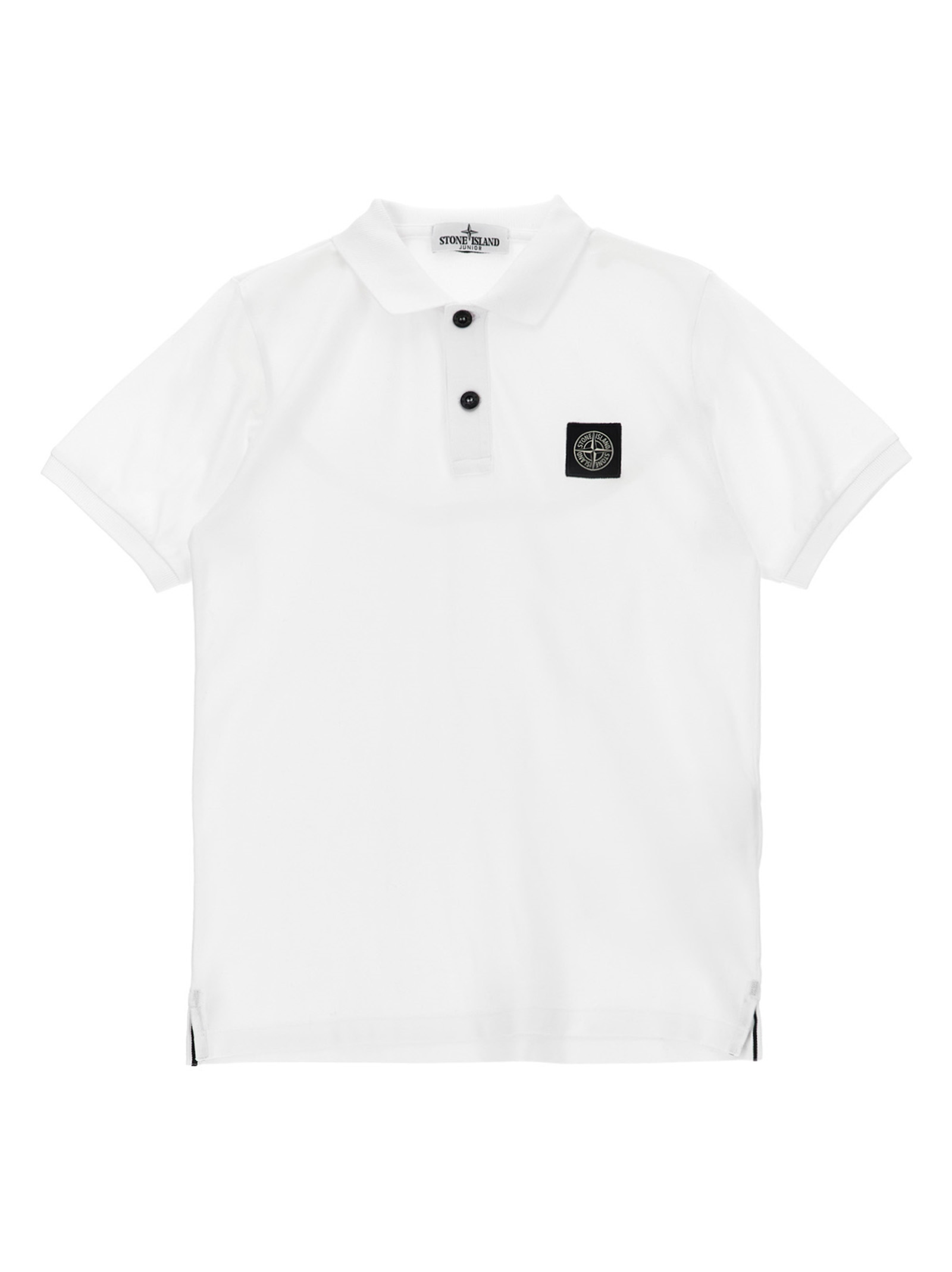 'Compass' logo polo shirt