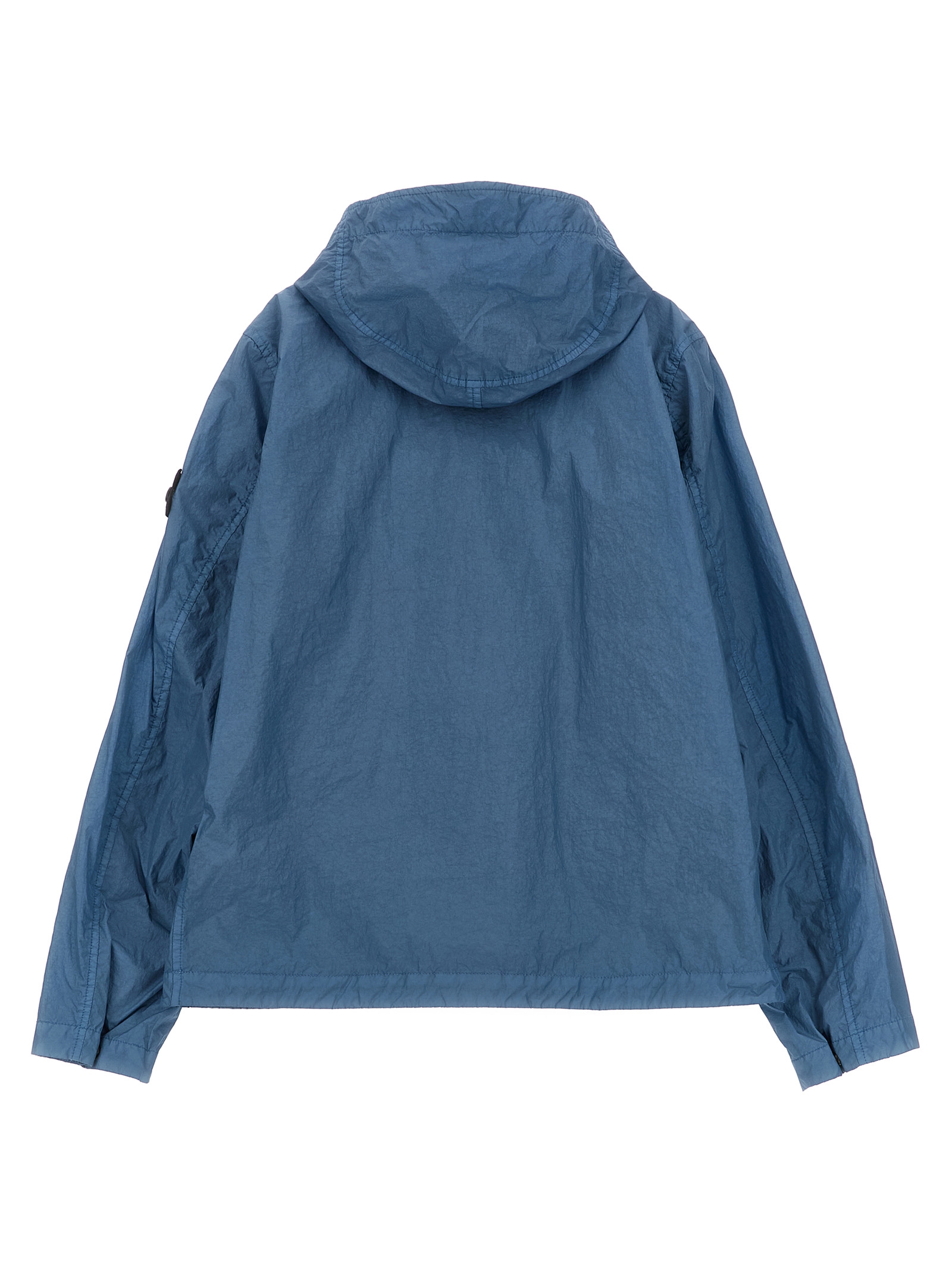 Crinkled effect nylon jacket - immagine 2