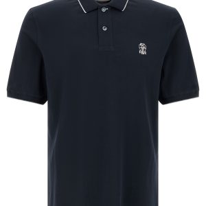 Stretch jersey polo shirt
