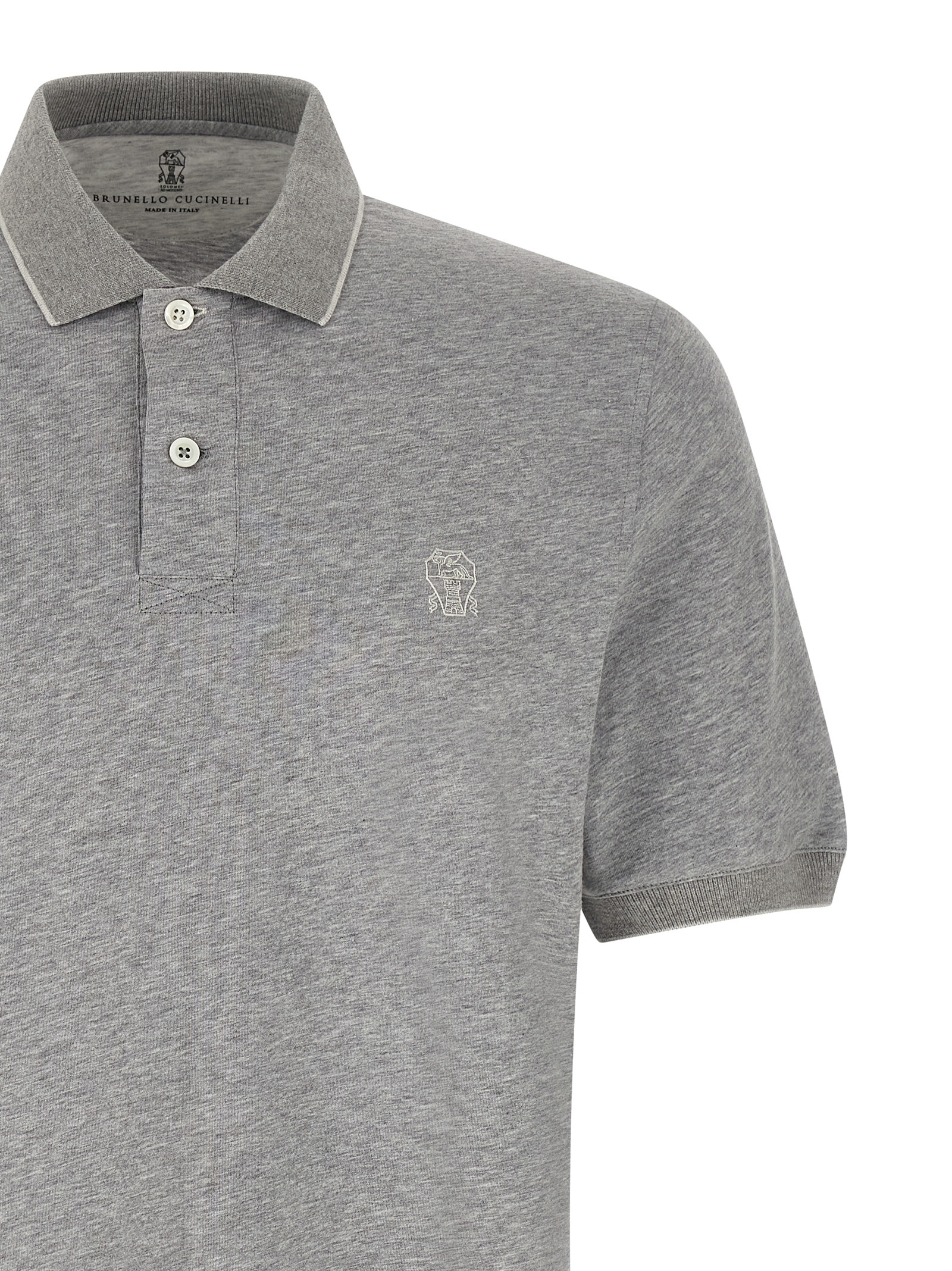 Stretch jersey polo shirt - immagine 3