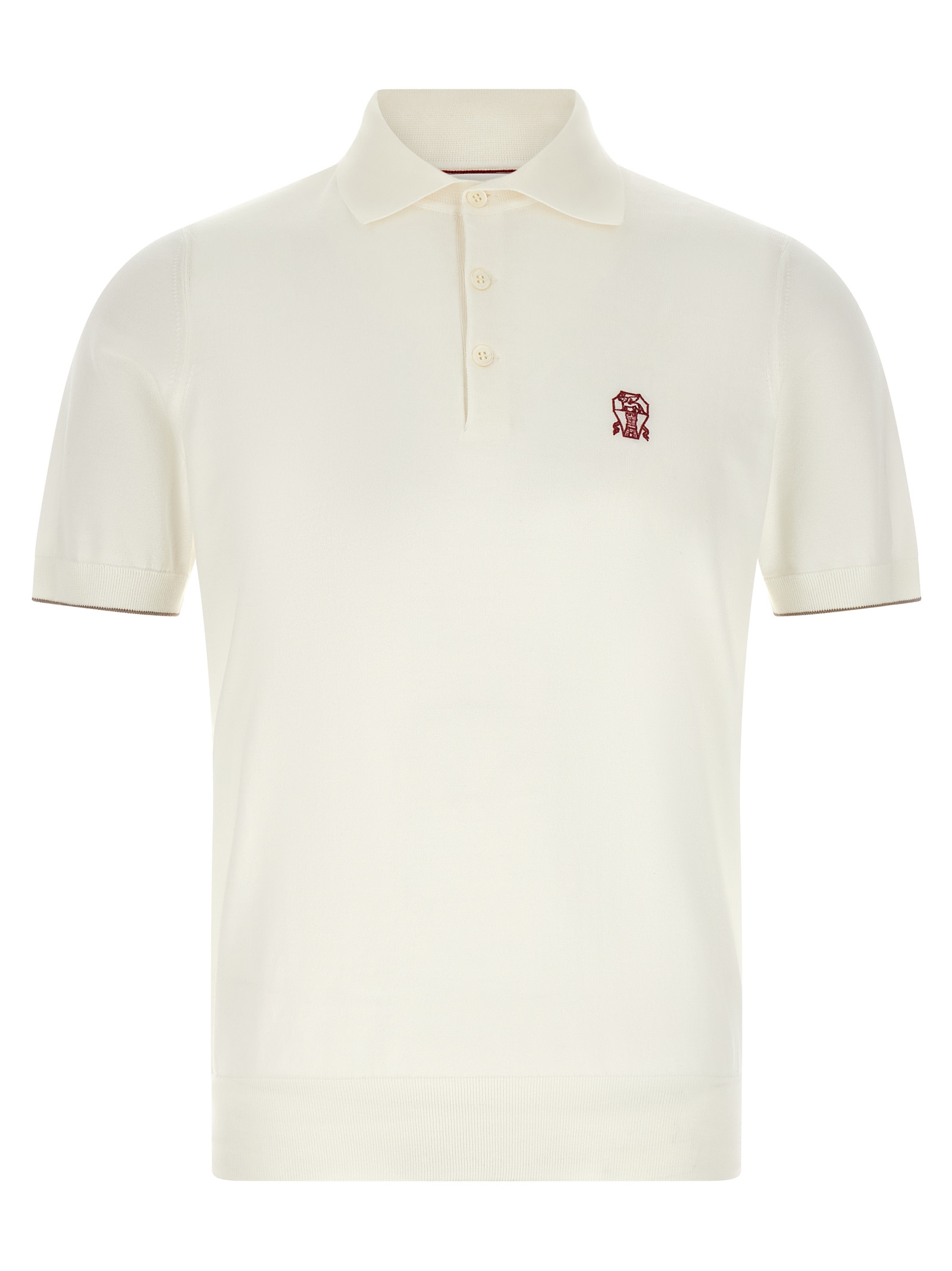 Logo embroidery polo shirt