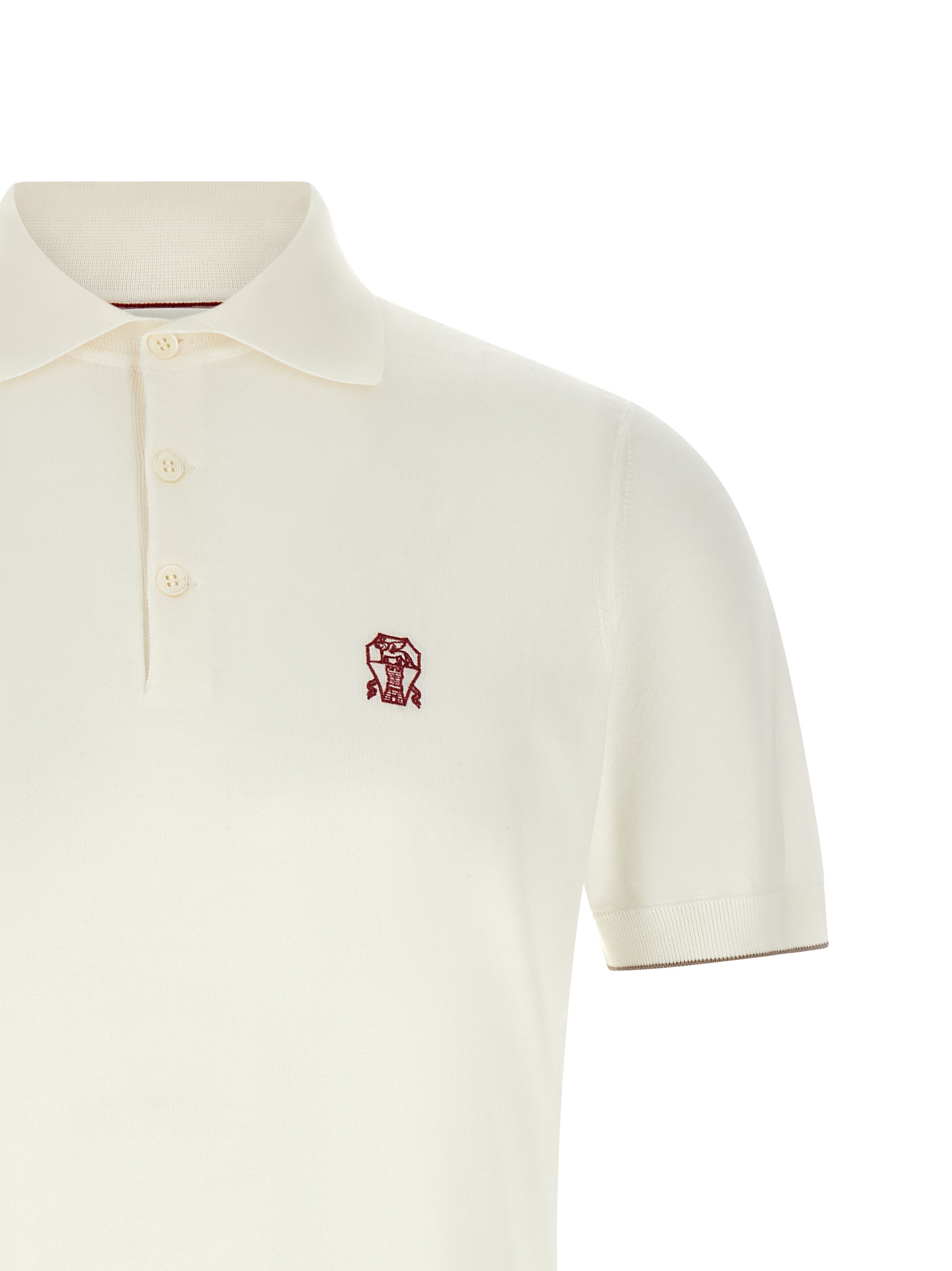 Logo embroidery polo shirt - immagine 3