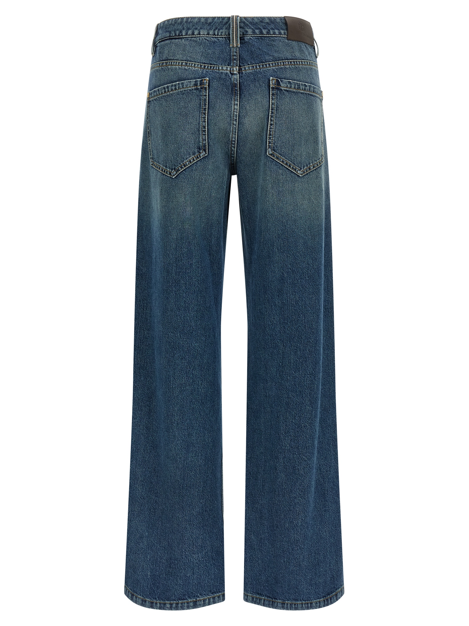 Stonewashed denim jeans - immagine 2