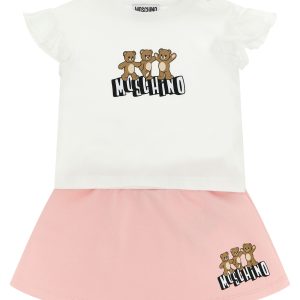 'Moschino Teddy Bear' t-shirt + skirt set