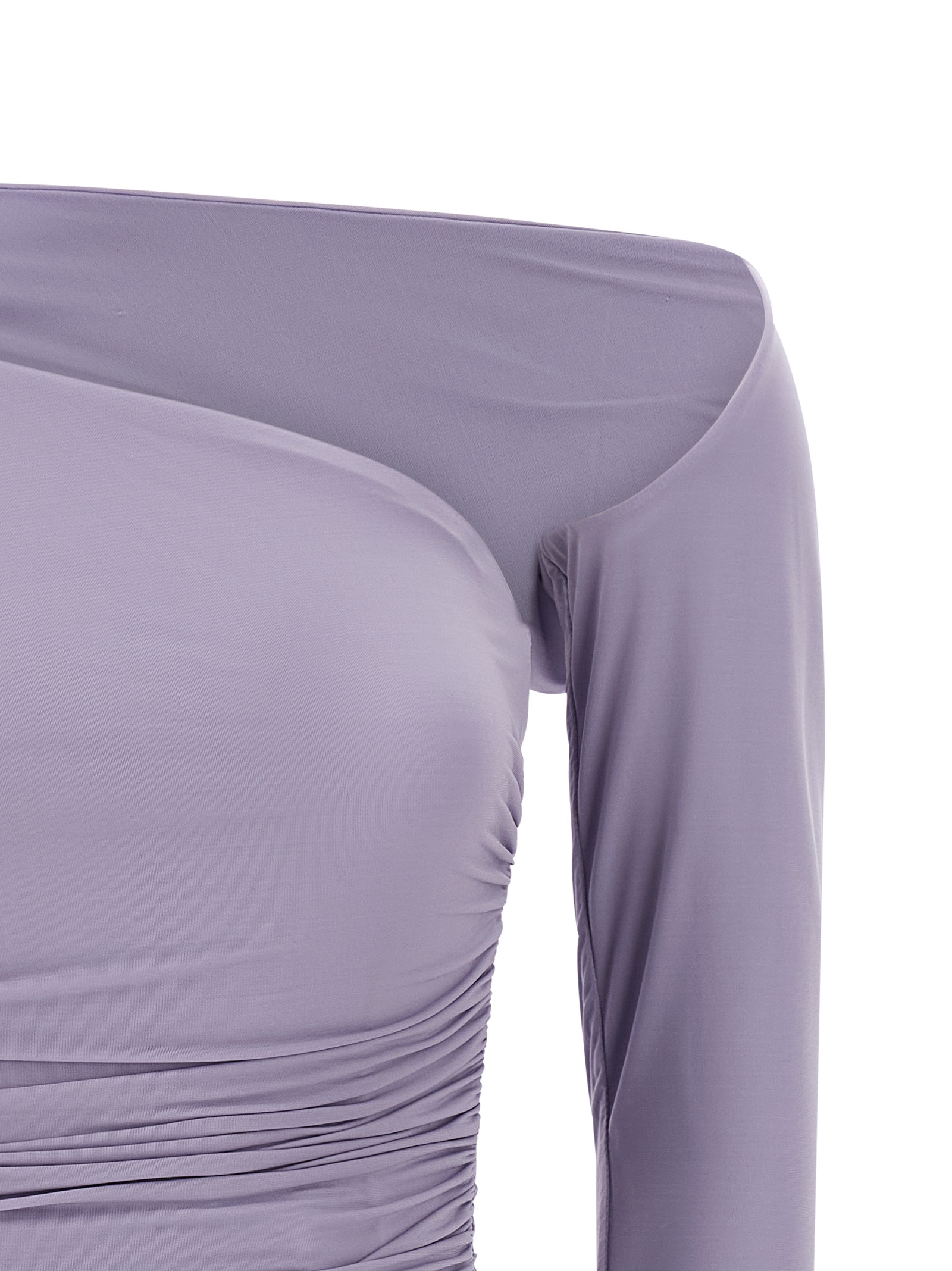 Asymmetrical neckline top - immagine 3