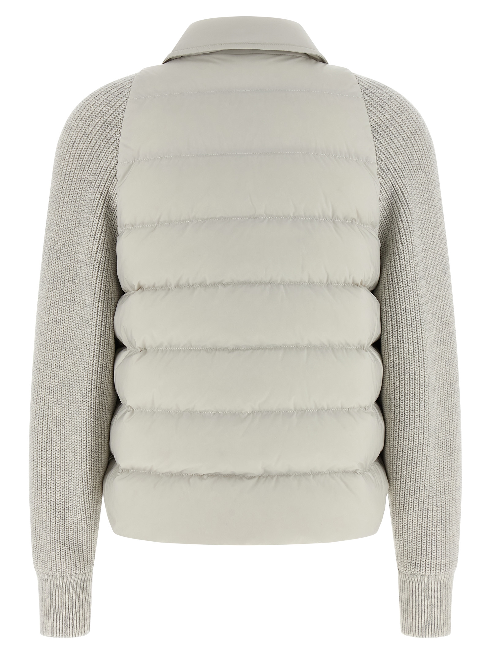 'Shiny Flap Detail' down jacket - immagine 2