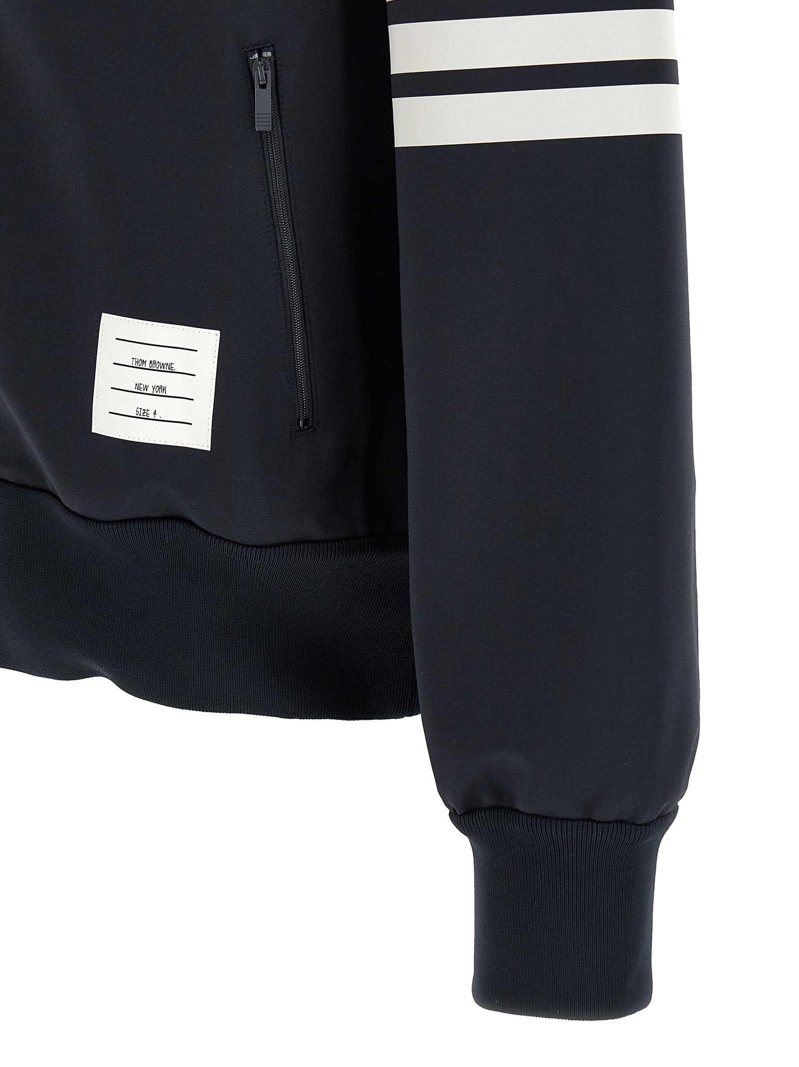 Tech viscose bomber jacket - immagine 4