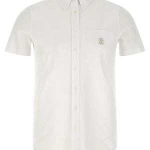 Logo embroidery shirt