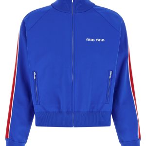 Logo embroidery sweatshirt