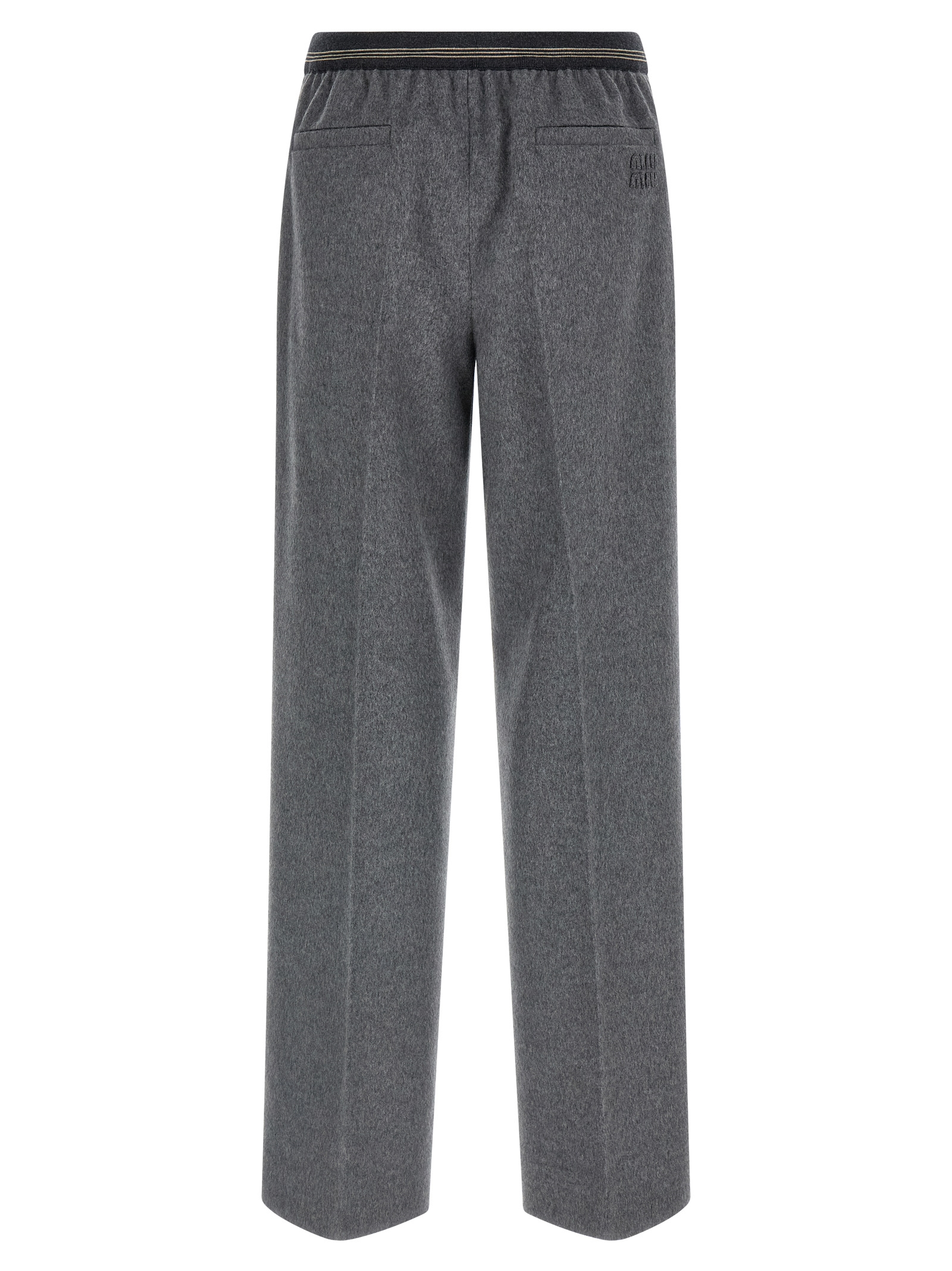 Velour wool pants - immagine 2