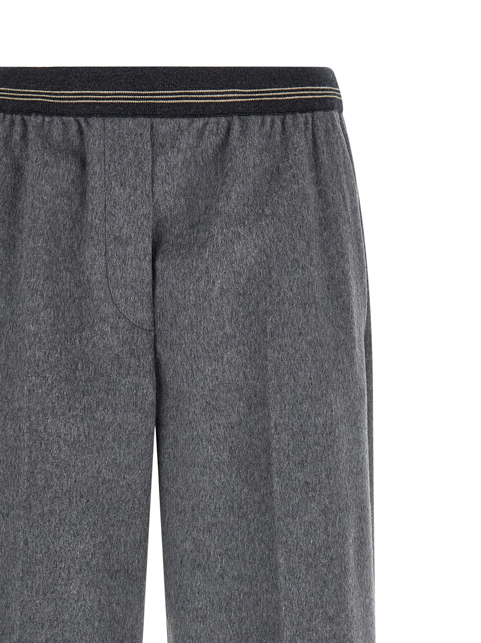 Velour wool pants - immagine 3