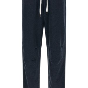 Linen cotton joggers