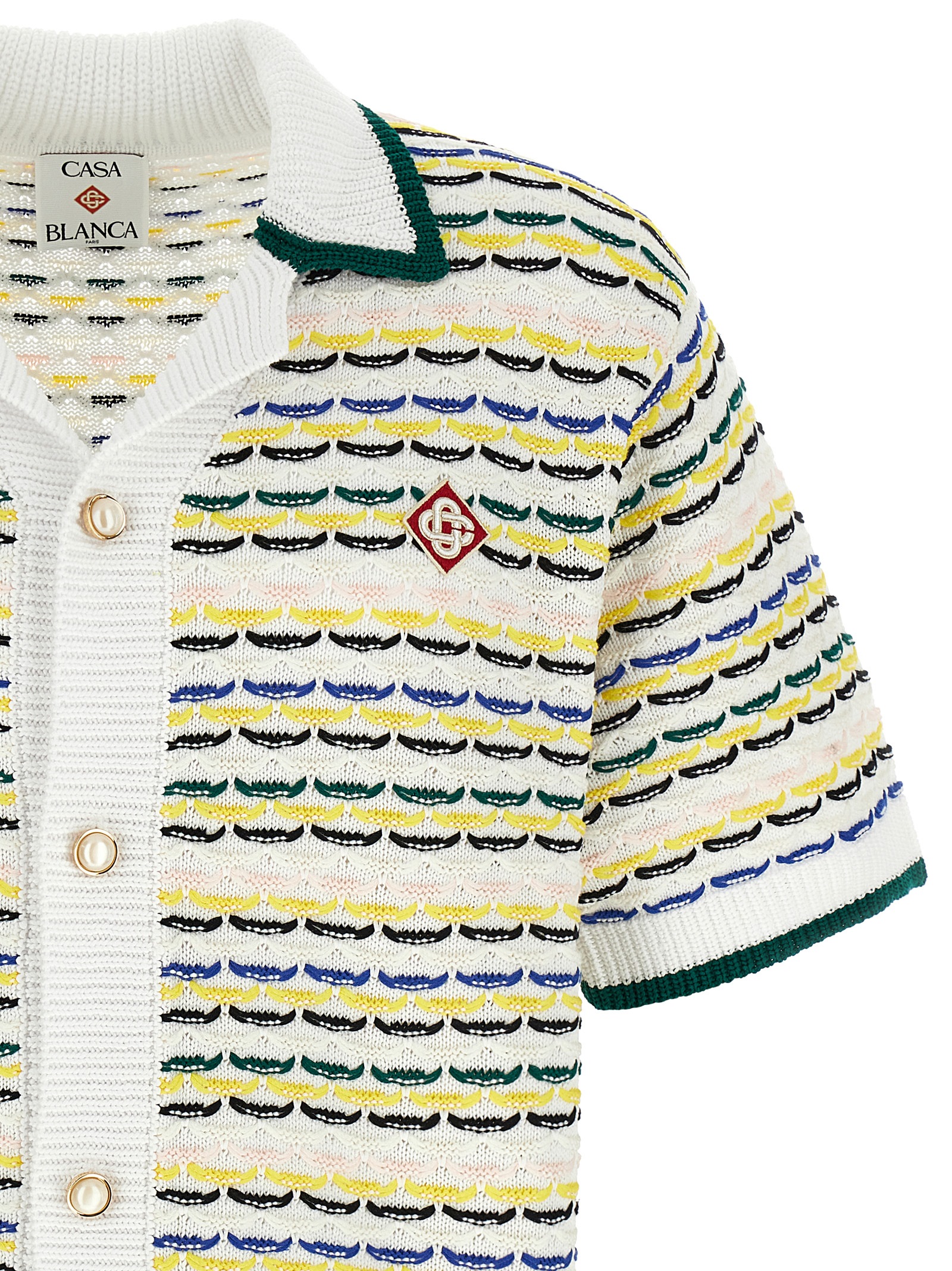 'Tuck Stitch Short Sleeve' shirt - immagine 3