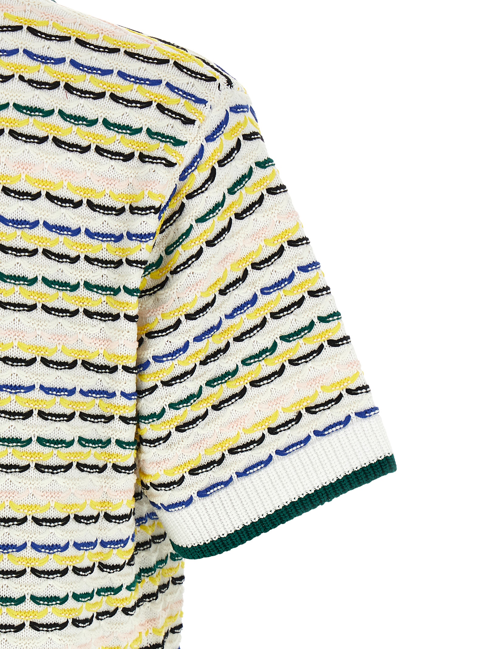 'Tuck Stitch Short Sleeve' shirt - immagine 4