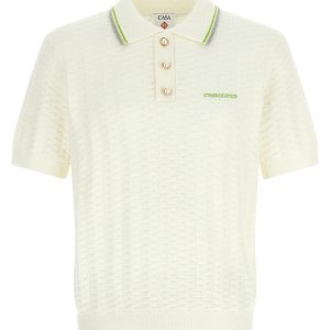 'TennisBouclé' polo shirt