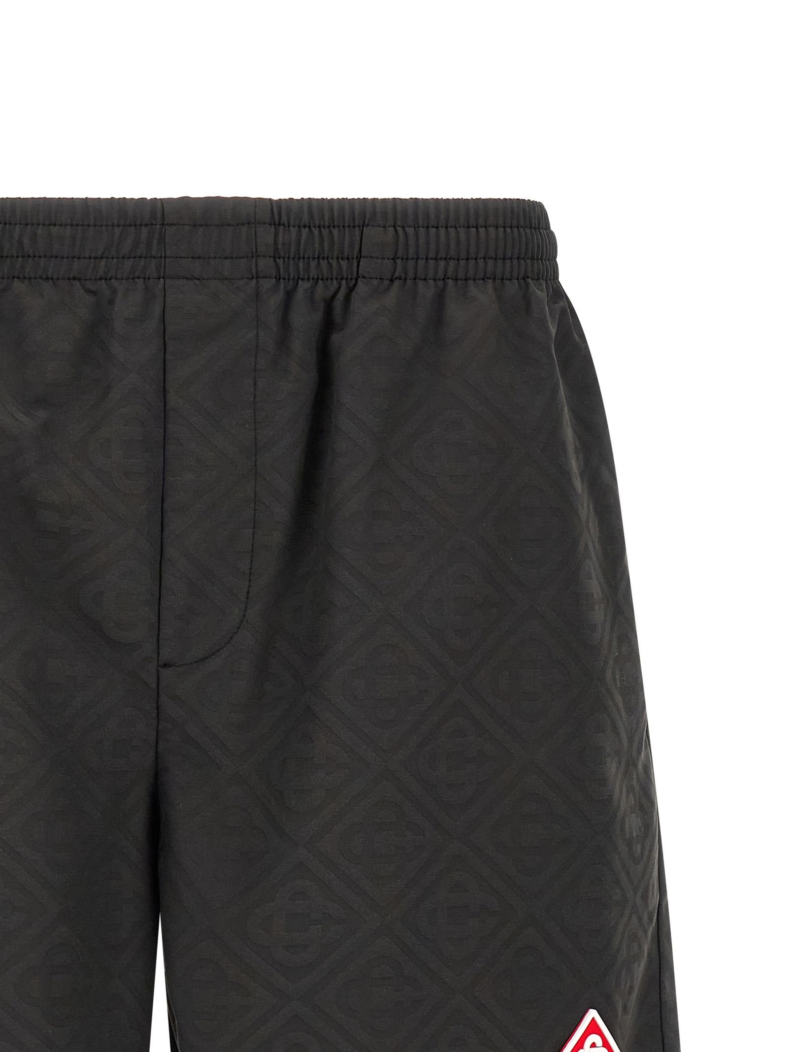 Jacquard logo swimsuit - immagine 3