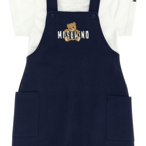 'Moschino Teddy Bear' t-shirt + dungarees set