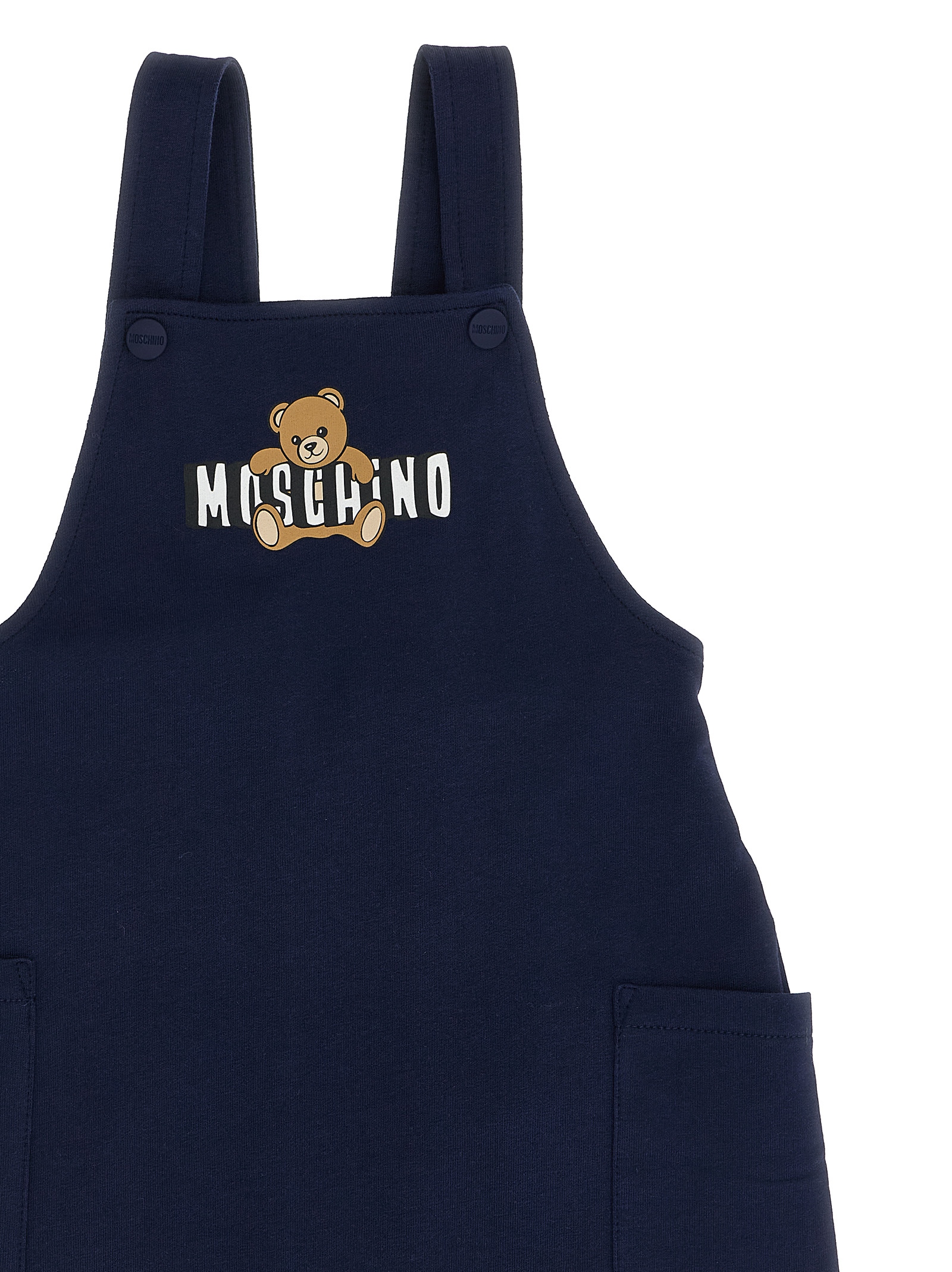 'Moschino Teddy Bear' t-shirt + dungarees set - immagine 4