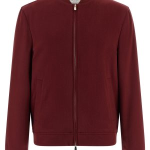 Cashmere bomber jacket