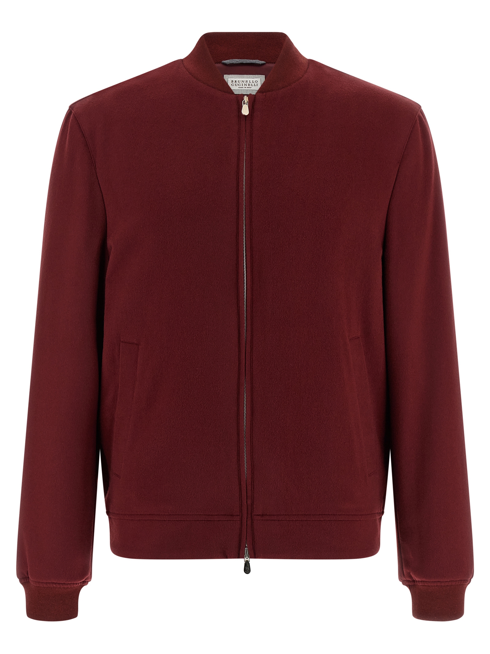 Cashmere bomber jacket