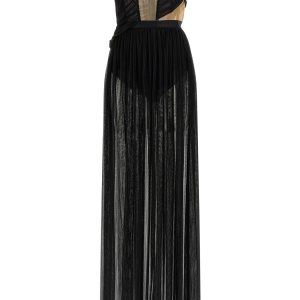 'Corsetto Draped Gown' dress