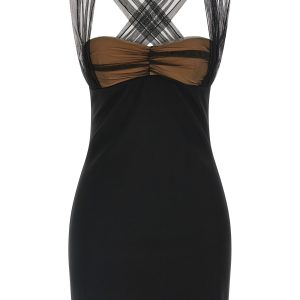 'Draped Padded Cup Mini' dress