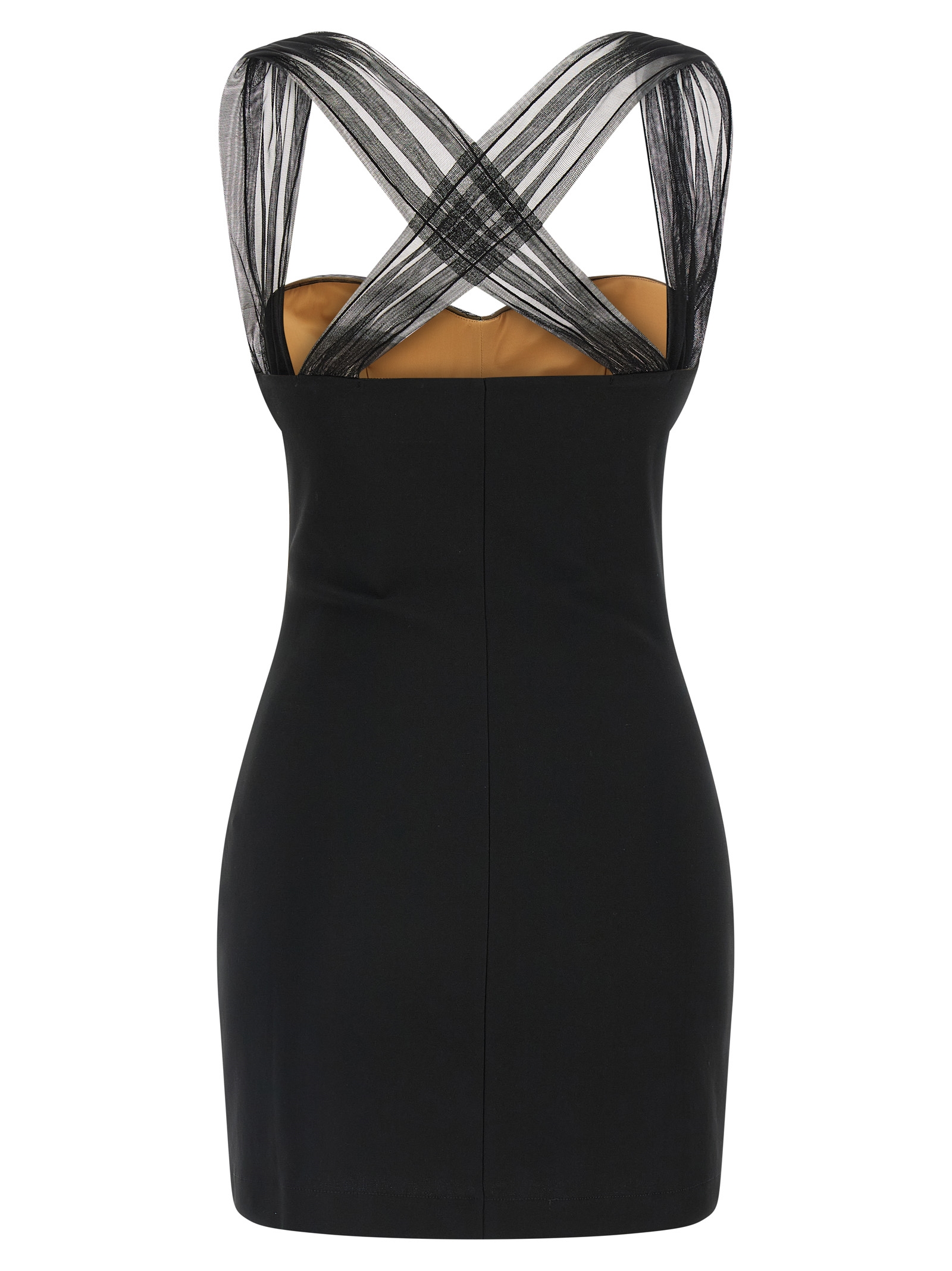'Draped Padded Cup Mini' dress - immagine 2