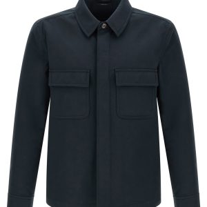 Twill overshirt