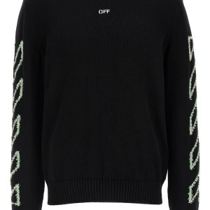 'Diag Outline' sweater