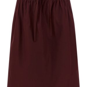 Double layer elastic skirt
