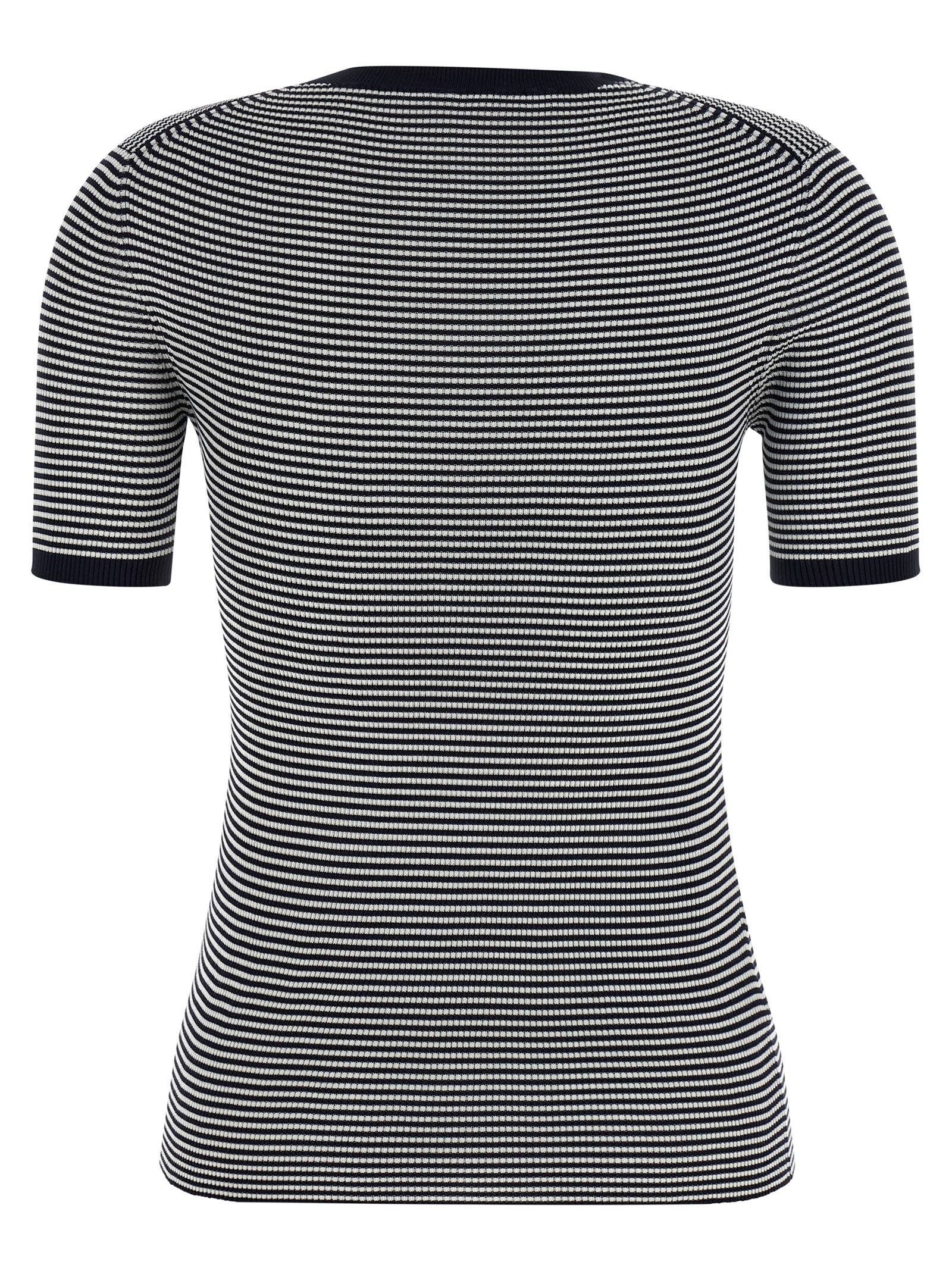 Striped silk t-shirt - immagine 2