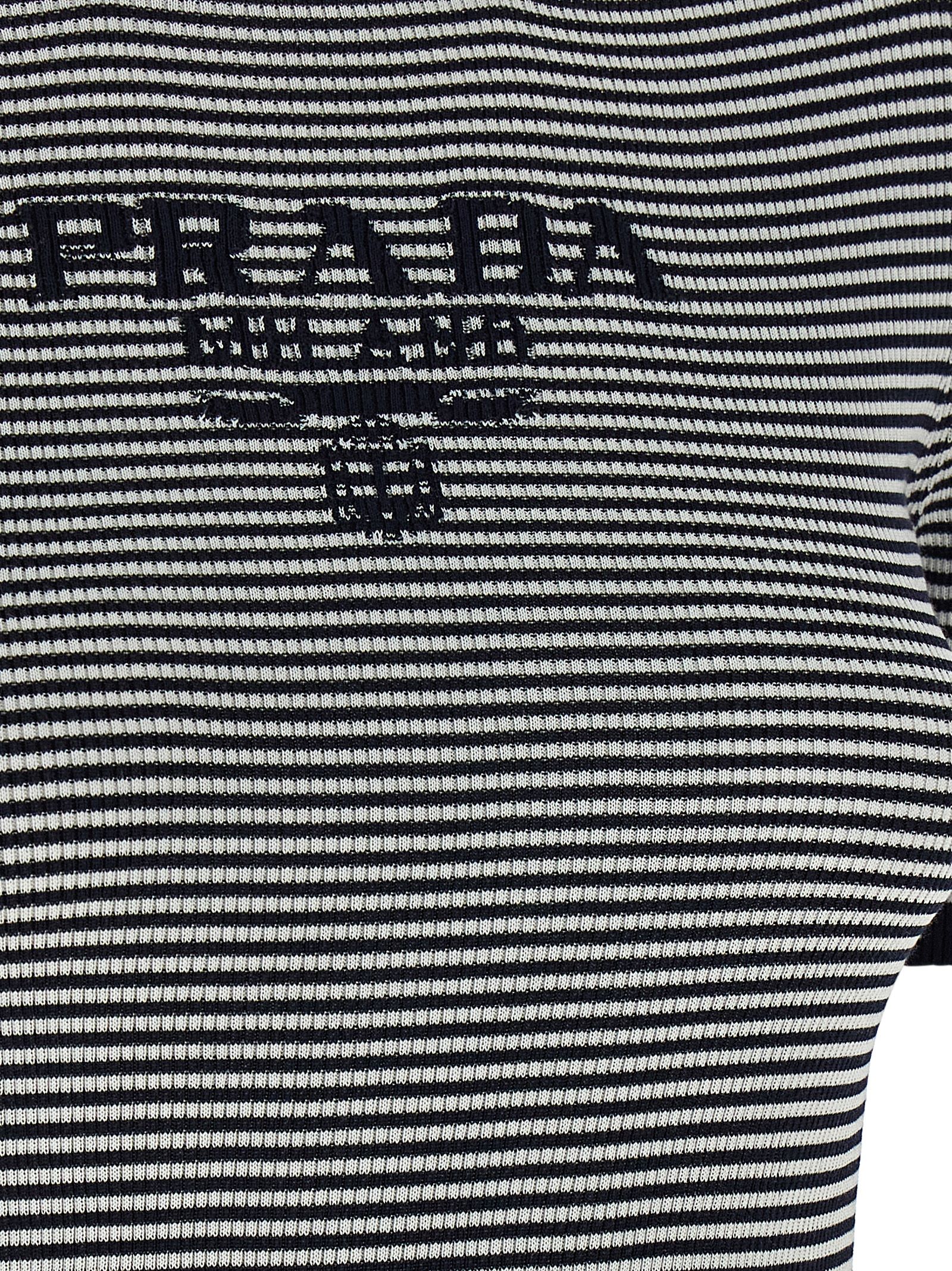 Striped silk t-shirt - immagine 4