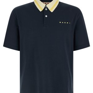 Piqué cotton polo shirt