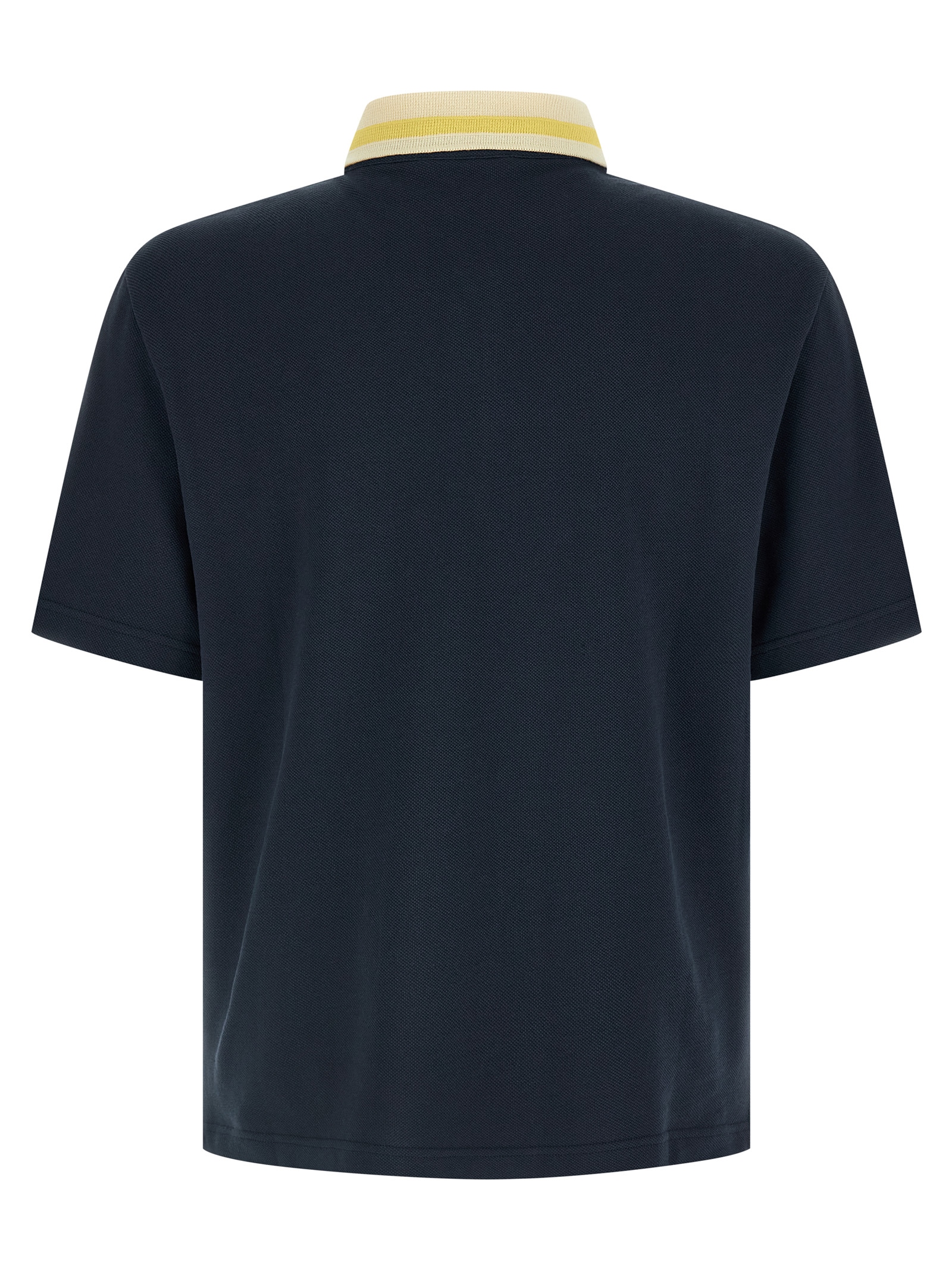 Piqué cotton polo shirt - immagine 2