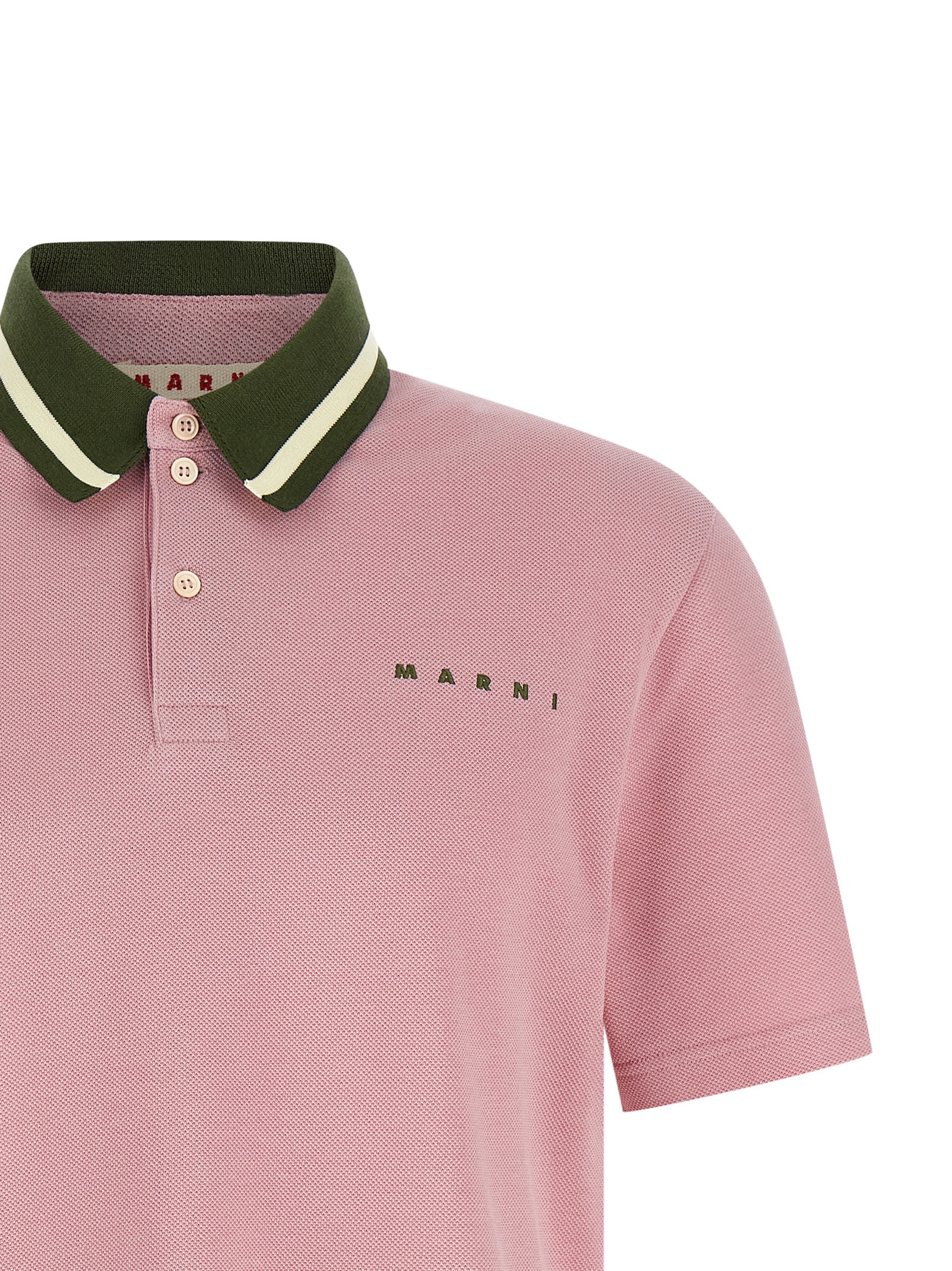 Piqué cotton polo shirt - immagine 3