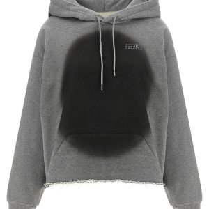 'Numeric Signature MM6' spray hoodie