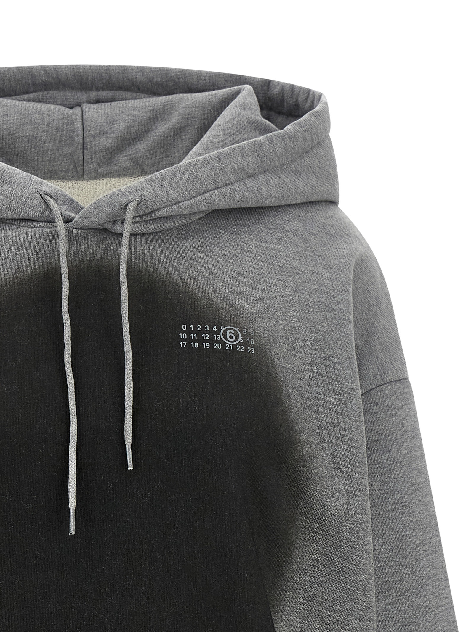 'Numeric Signature MM6' spray hoodie - immagine 3