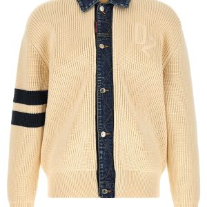 'Denim Mix D2' cardigan